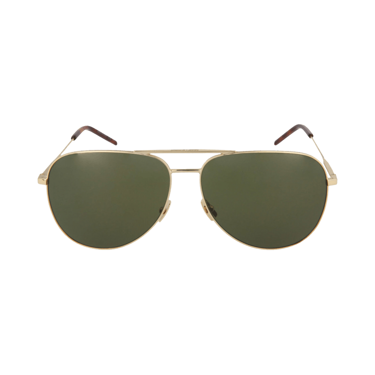 Saint Laurent Aviator Sunglasses — Gold – Shiny Light Classic 11 028