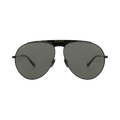 Gucci Aviator Sunglasses — Black – Grey GG0908S 004
