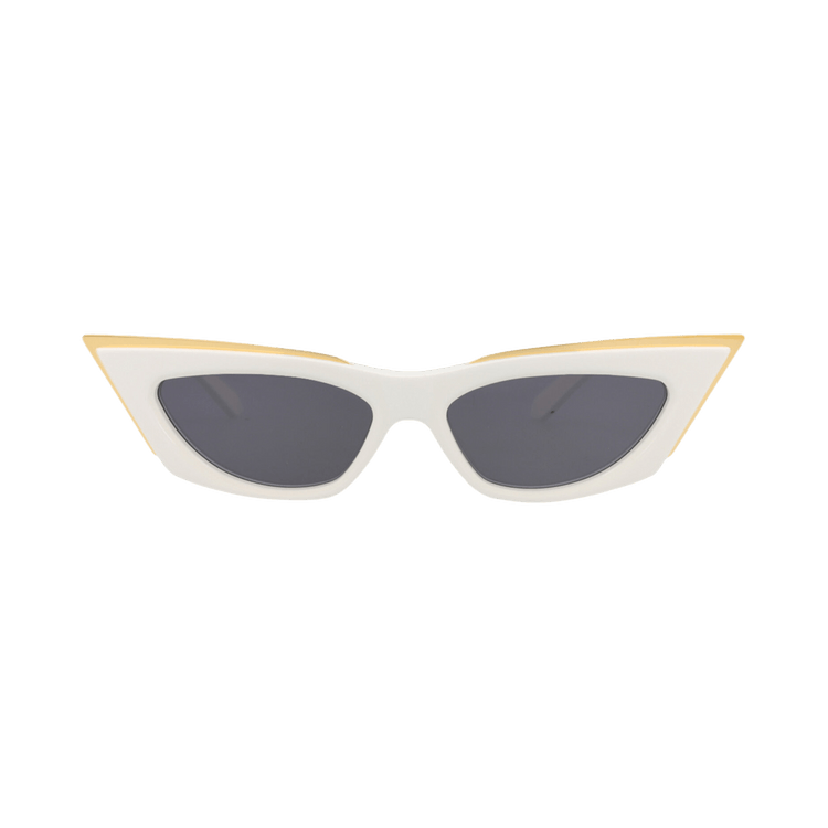 Valentino Cat Eye Sunglasses — White