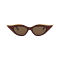 Valentino Cat Eye Sunglasses — Red