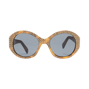 CELINE Oval Sunglasses — Brown – CL424OIS