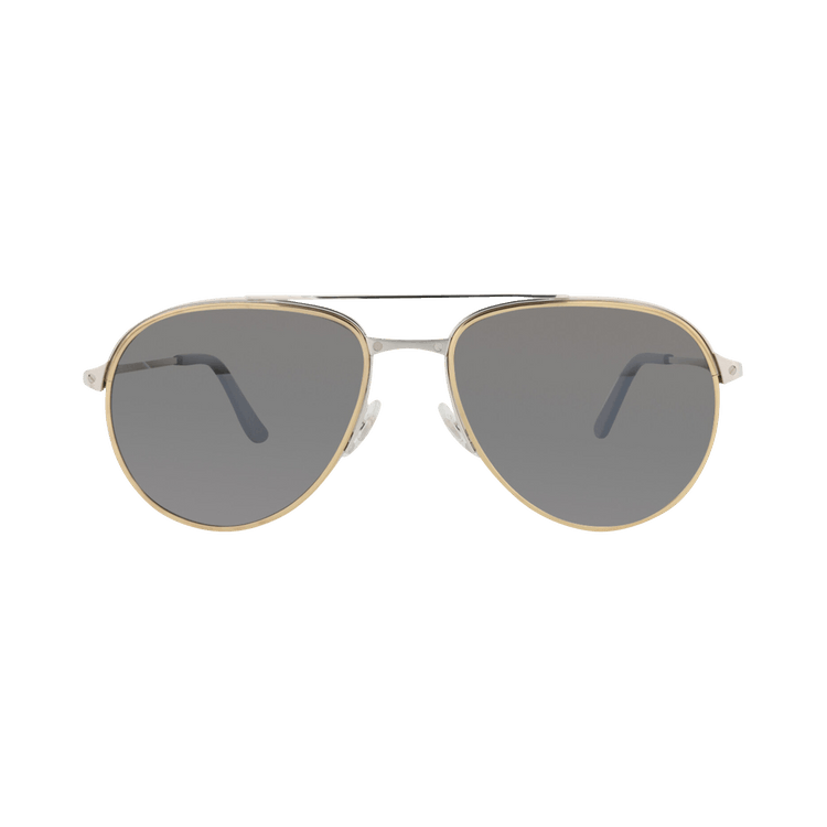 Cartier Aviator Sunglasses — Silver – CT0325S 30012517 008