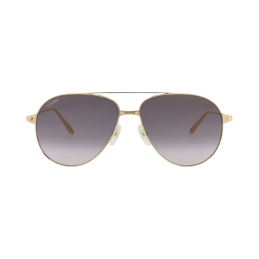 Cartier Aviator Sunglasses — Gold – Grey CT0298S 30011451 001