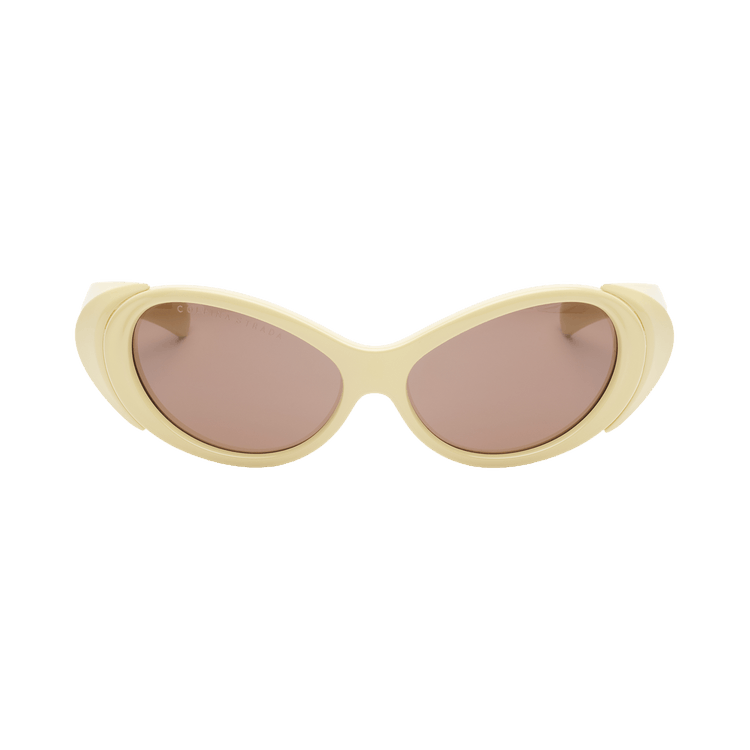 Collina Strada Acrylic Grass Sunglasses — Yellow
