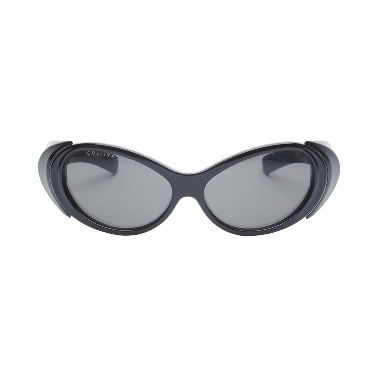 Collina Strada Acrylic Grass Sunglasses — Black