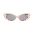 Collina Strada Acrylic Grass Sunglasses — Pink