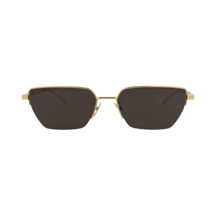 Bottega Veneta Square Sunglasses — Brown – Havana BV1107S 004