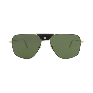 Cartier Aviator Sunglasses — Grey
