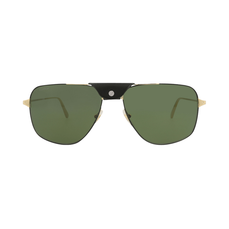 Cartier Aviator Sunglasses — Grey