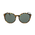 Saint Laurent Round Sunglasses — Brown – Nude Silver CLASSIC6 009