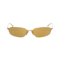 Balenciaga Oval Sunglasses — Gold