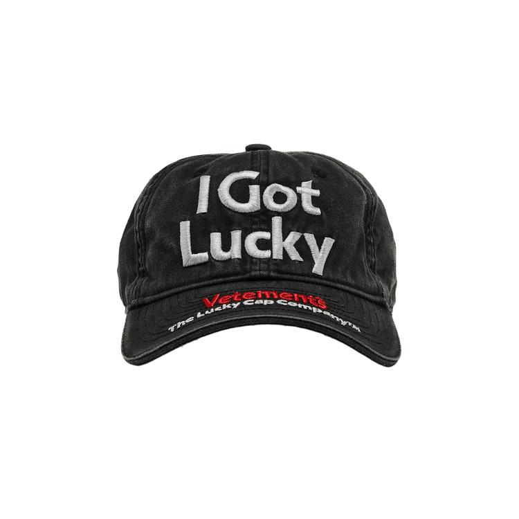Vetements I Got Lucky Hat 'Black'