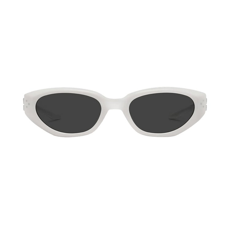 Gentle Monster Duns W2 Sunglasses — White