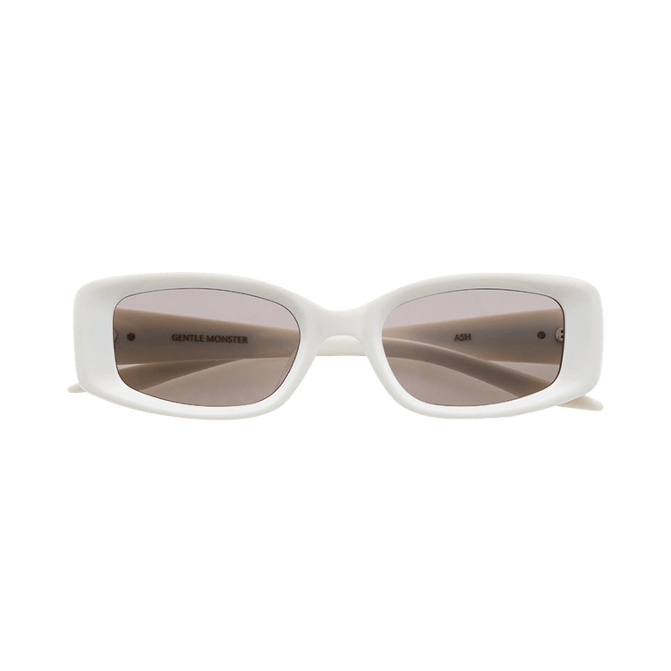 Gentle Monster Ash W2 Sunglasses — White