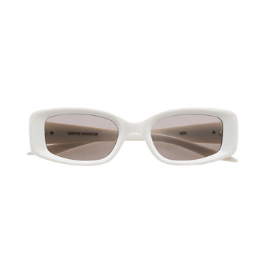 Gentle Monster Ash W2 Sunglasses — White