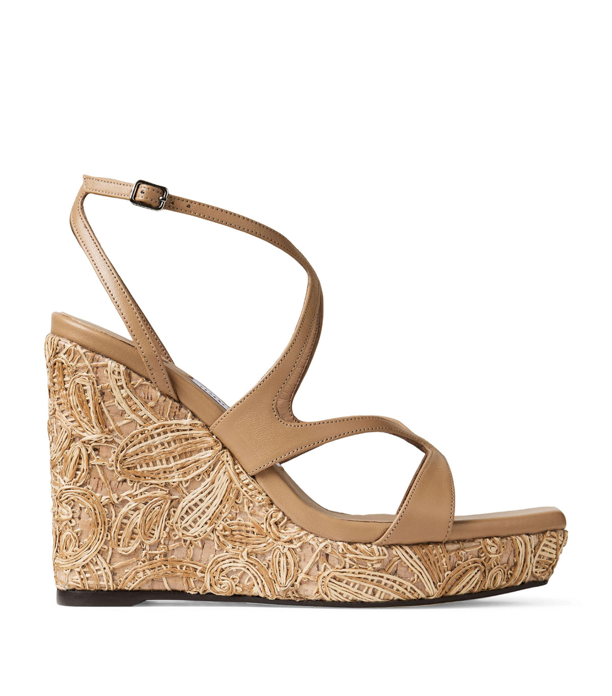 Jimmy Choo Ayla 110 Wedge Sandals – 55004