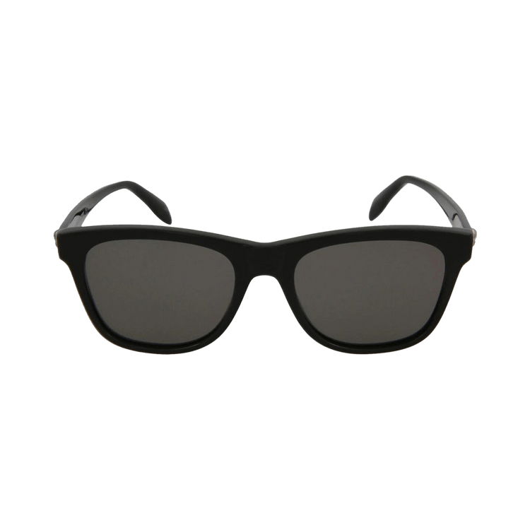 Alexander McQueen Square Sunglasses — Black – Grey AM0158S 001