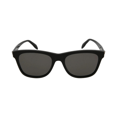 Alexander McQueen Square Sunglasses — Black – Grey AM0158S 001