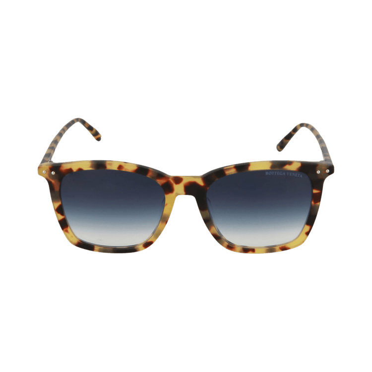 Bottega Veneta Square Sunglasses — Brown – Havana Blue BV0251SA 005