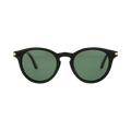 Cartier Round Sunglasses — Black