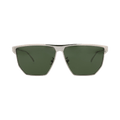 Bottega Veneta Square Sunglasses — Silver – BV1069S 002
