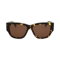 Bottega Veneta Square Sunglasses — Brown – Havana BV1026S 002