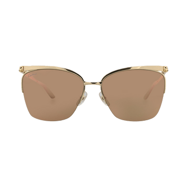 Cartier Square Sunglasses — Gold – Pink 002