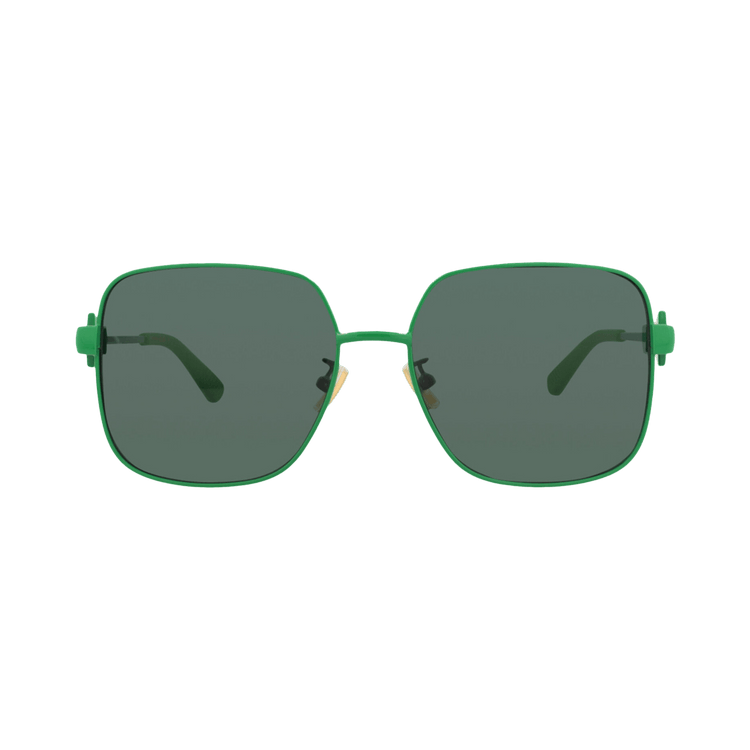 Bottega Veneta Square Sunglasses — Green – BV1199S 004