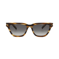 Saint Laurent Cat Eye Sunglasses — Brown – Havana Grey 462 Sulpi 016