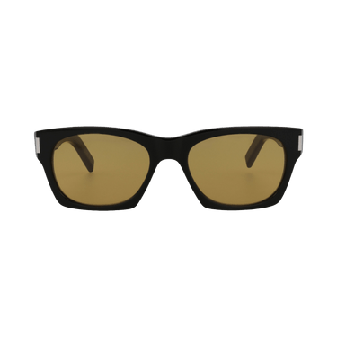 Saint Laurent Square Sunglasses — Black – Trevalie Yellow 402 010