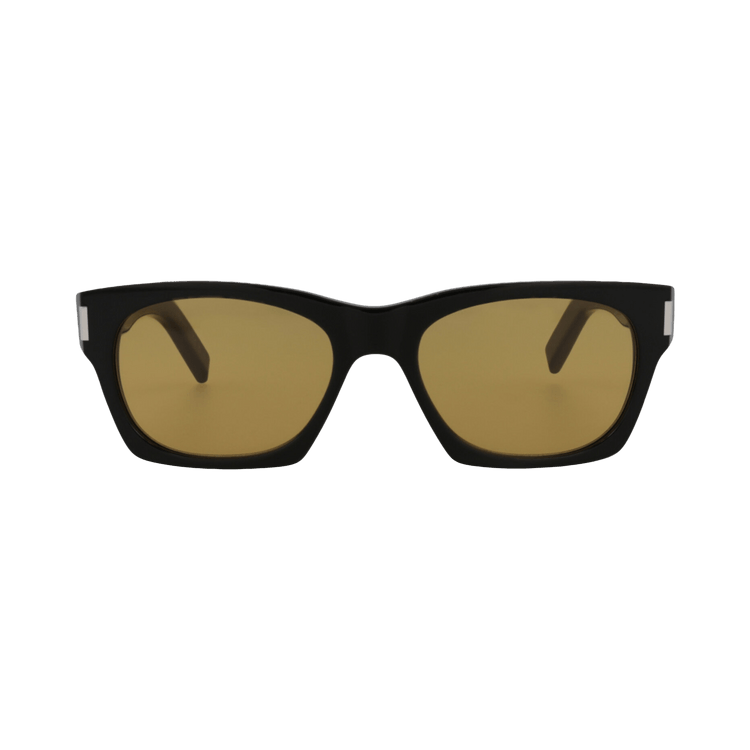 Saint Laurent Square Sunglasses — Black – Trevalie Yellow 402 010