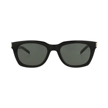 Saint Laurent Square Sunglasses — Black – Trevalie Silver Grey 582 001