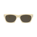 Saint Laurent Square Sunglasses — Cream – Grey 402 020