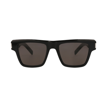 Saint Laurent Square Sunglasses — Black – Trevalie 469 001