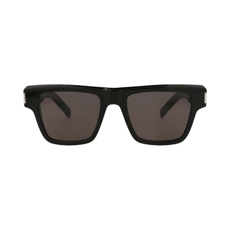 Saint Laurent Square Sunglasses — Black – Trevalie 469 001
