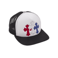 Chrome Hearts Trucker Hat 'Red/White/Blue' – 1SS2507CHTHR