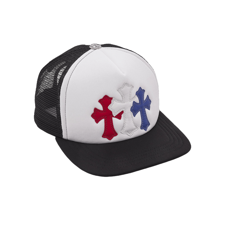 Chrome Hearts Trucker Hat 'Red/White/Blue' – 1SS2507CHTHR