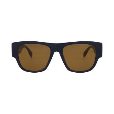 Alexander McQueen Square Sunglasses — Blue – AM0328S