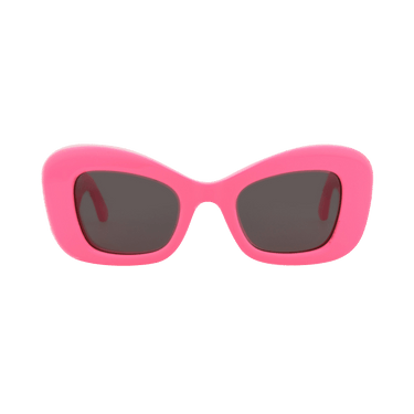 Alexander McQueen Cat Eye Sunglasses — Pink – Grey AM0434S 004