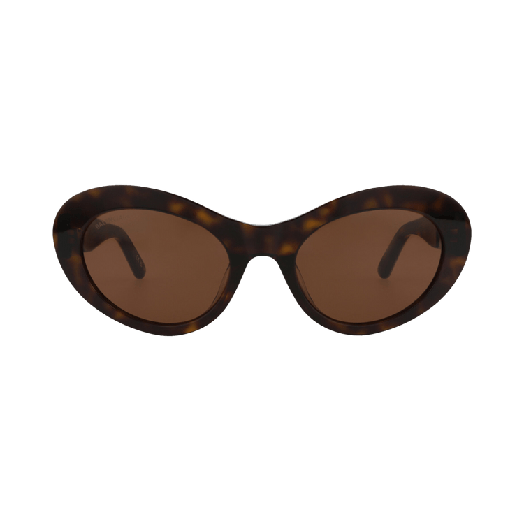 Balenciaga Round Sunglasses — Brown – BB0294SK 002