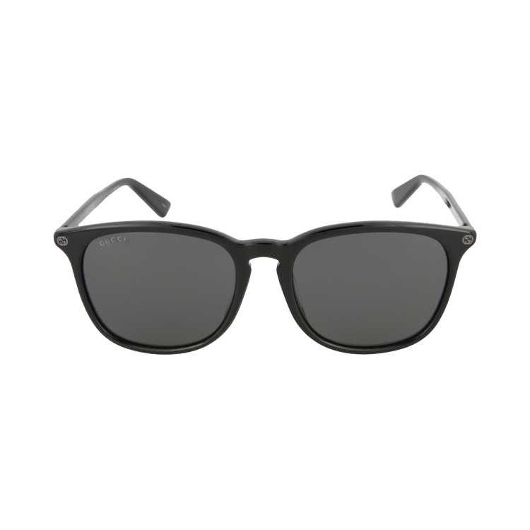 Gucci Round Sunglasses — Black – Grey GG0154SA 005