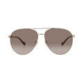 Gucci Aviator Sunglasses — Gold – Brown GG1088S 002