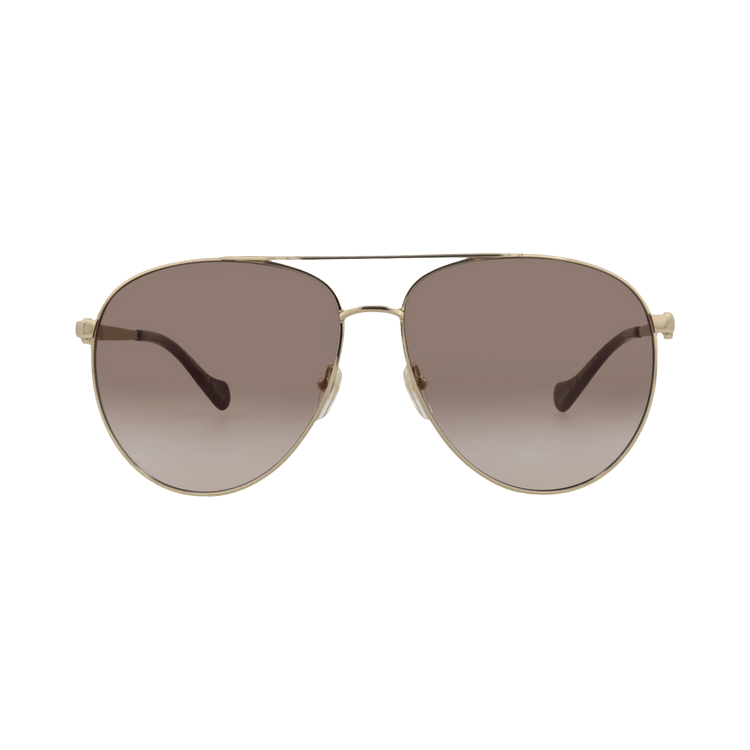 Gucci Aviator Sunglasses — Gold – Brown GG1088S 002