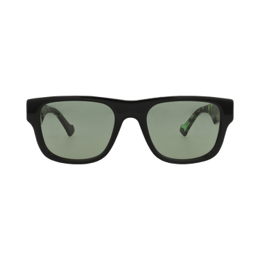 Gucci Square Sunglasses — Black – Trevalie Havana Green GG1427S 005