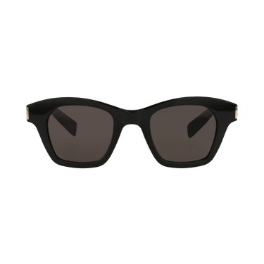 Saint Laurent Square Sunglasses — Black – Trevalie 592 001