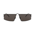 Saint Laurent Square Sunglasses — Black – Trevalie 606 001