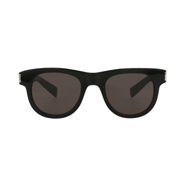 Saint Laurent Round Sunglasses — Black – 571 001