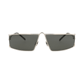 Saint Laurent Square Sunglasses — Silver – Grey 606