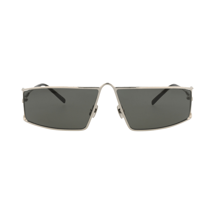 Saint Laurent Square Sunglasses — Silver – Grey 606