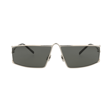 Saint Laurent Square Sunglasses — Silver – Grey 606